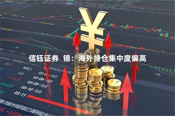 信钰证券  锡：海外持仓集中度偏高